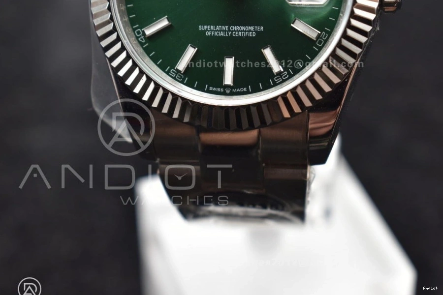 Steel 904L 41 Sundust SA3235 Dial Best Green Bracelet on Edition 126334 DIWF DateJust 1:1 Oyster 1120